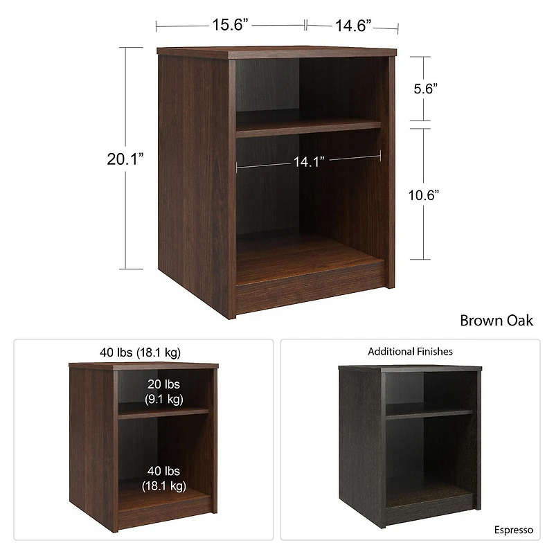 Table d'extrémité Ameriwood Home