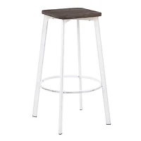 Clara Industrial Barstool by LumiSource