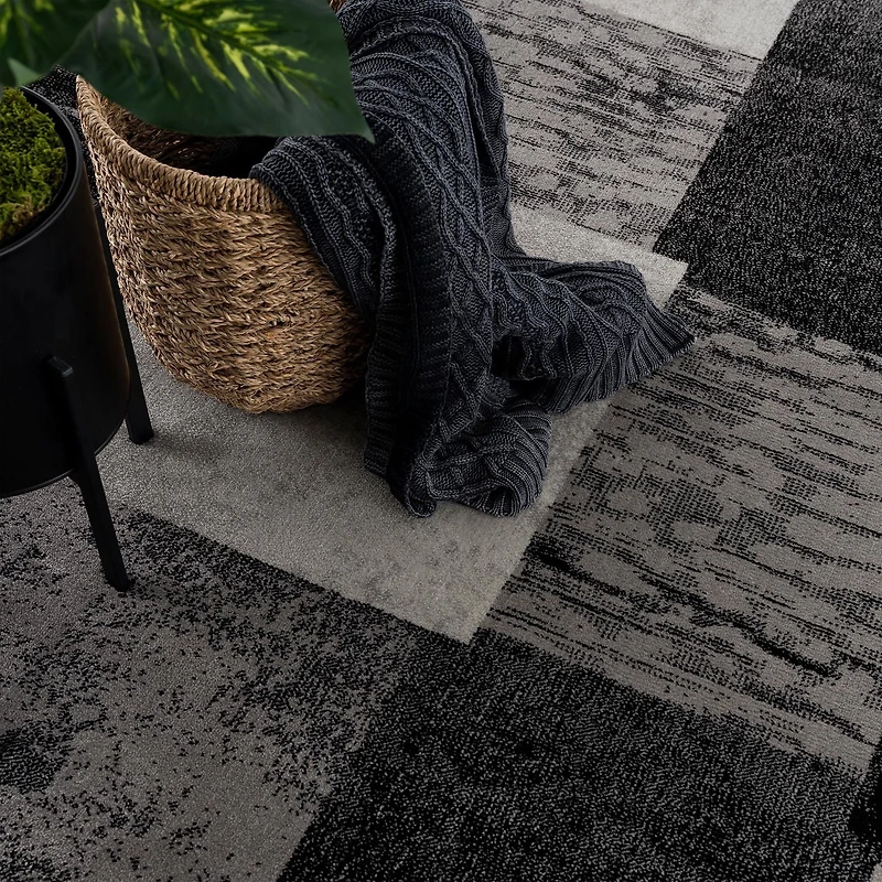 Rug Branch Montage Collection Modern Geometric Runner Area