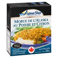 Lemon Pepper Oven Ready Alaskan Cod