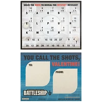 Battleship Valentines Cards, 32 Count, Classroom Exchange Cards