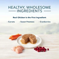 BLUE Healthy Gourmet Repas de poulet pâté pour chats d'intérieur