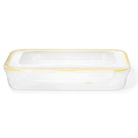 Starfrit LocknLock Easy Match 115 oz / 3.4 L Rectangular Container, Nestable and stackable