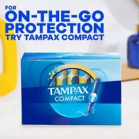 Tampax Pearl Tampons, with LeakGuard Braid, Regular Absorbency, Unscented, 50CT