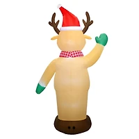 Occasions Christmas 20 Foot Inflatable Colossal Waving Reindeer