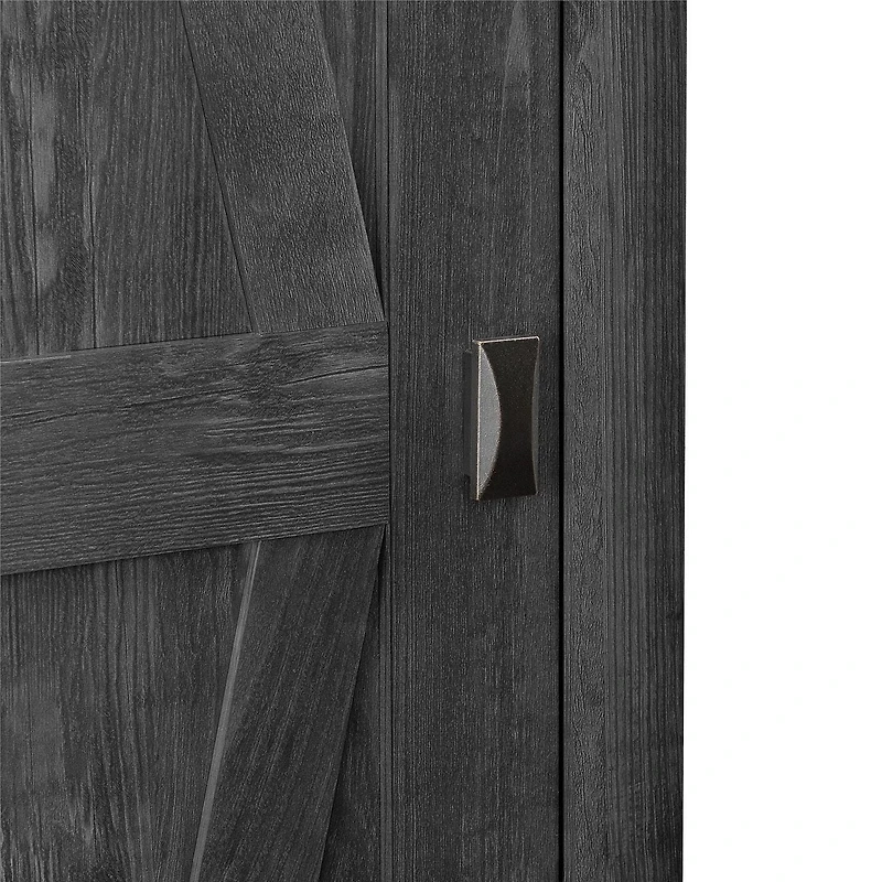 Cabinet de rangement Farmington de 31.5 po (80 cm) de large, rustique