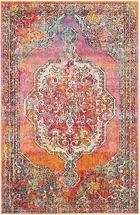SAFAVIEH Crystal Dean Traditional Area Rug