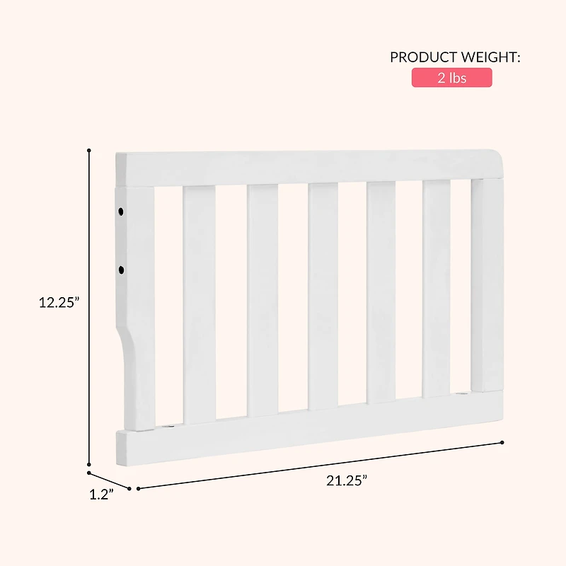 Dream On Me Universal Convertible Crib Toddler Guard Rail
