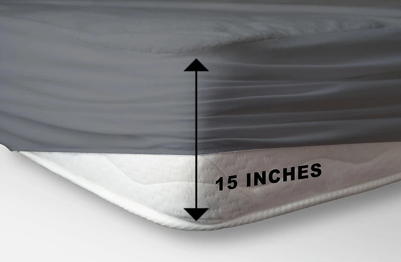 Ensembles de draps en coton peigné 500 fils Johnson Home