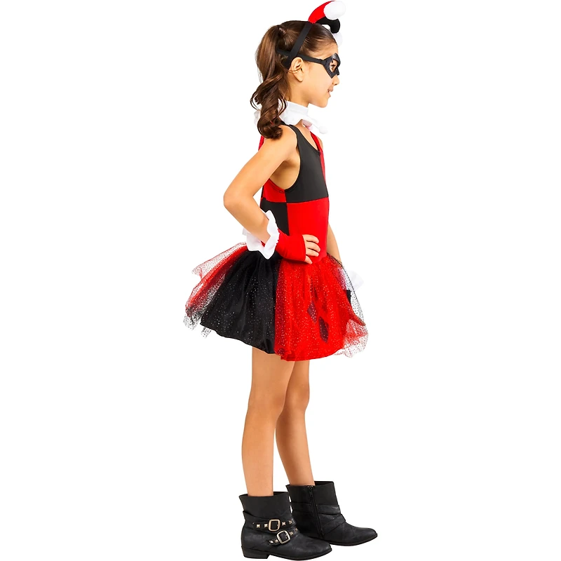 Rubies Harley Quinn Costume for Kids, Girls Medium (Size 8-10)