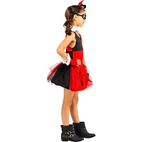 Rubies Harley Quinn Costume for Kids, Girls Medium (Size 8-10)