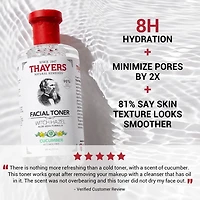Thayers hamamélis concombre Tonique Visage Sans Alcool