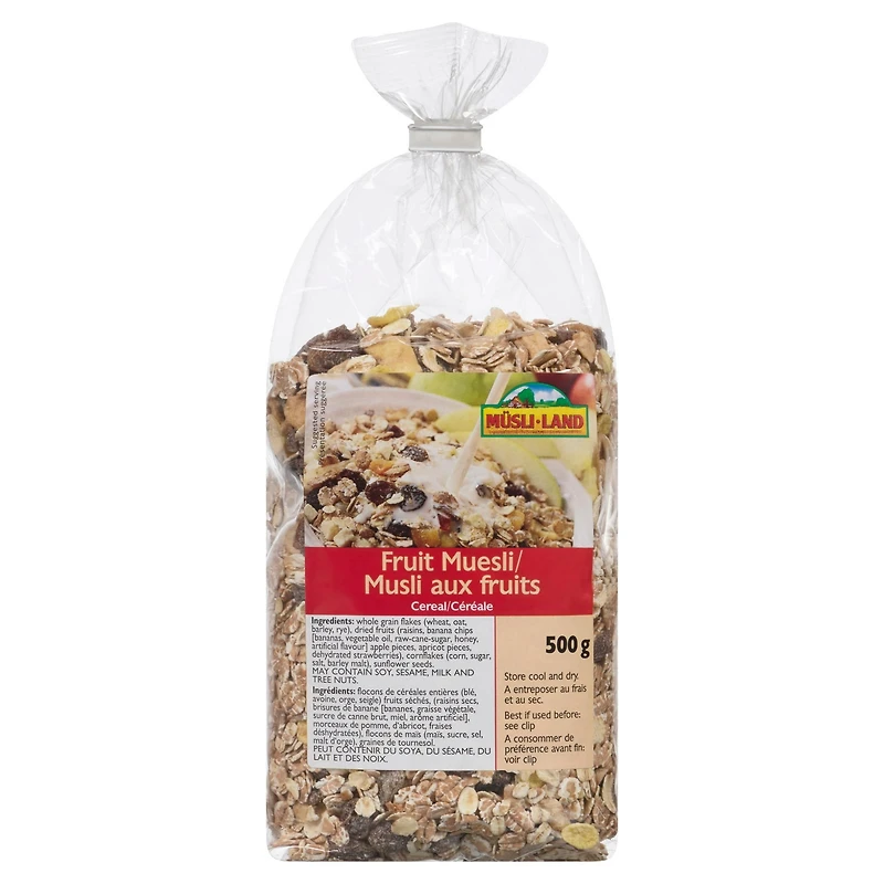 MESTEMACHER MUSLI AUX FRUIT MEST MUSLI AUX FRUIT
