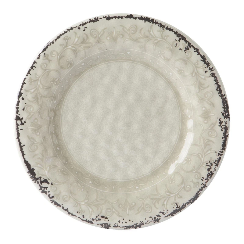 Safdie & Co. Baroque Melamine Dinnerware 12PC Set