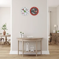 Wall Clock - Christmas, Hoho - Set of 2