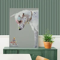 Striking 50% Hand-Painted Art Wall , Featuring Bold Contrast and Vibrant Details, Perfect for Adding a Dynamic and Artistic Touch to Living Rooms, Offices, or Modern Interiors