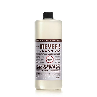Mrs. Meyer's Clean Day Nettoyant Concentré Multi-Surfaces Parfum Lavande, 946 ml
