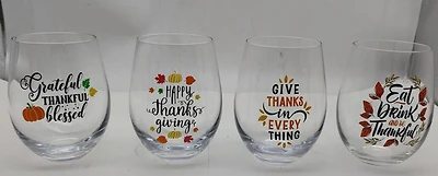 verre à vin sans tige.