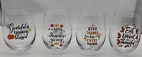 verre à vin sans tige.