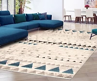 Tapis d'Interieur ECARPET Géométrique Moderne Collection Remi