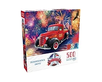Buffalo Games - Old Glory - Independence Drive - 500 Piece Jigsaw Puzzle