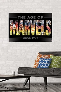 Marvel Comics - Marvel 80th Anniversary - Age of Marvels Wall Poster, 22.375" x 34"