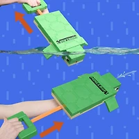 Nerf Super Soaker Minecraft Turtle Water Blaster, Ages 6 and up