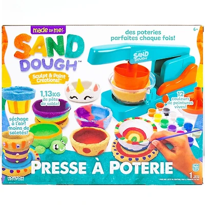 Made By Me! Sand Dough Sculpt & Paint Creations! Pottery Press