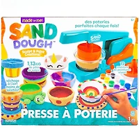 Made By Me! Sand Dough Sculpt & Paint Creations! Pottery Press