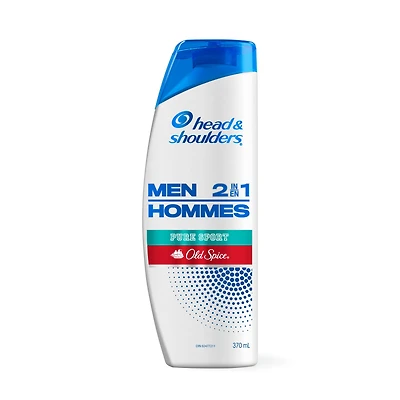 Shampooing et revitalisant 2 en 1 Head & Shoulders Old Spice Pure Sport POUR HOMMES