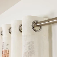 Gouchee Home Designer Wide Grommet Semi-Sheer, set of 2 panela, 60"x96"