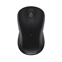 Logitech Full-size Wireless Ambidextrous Mouse with USB Receiver Silver