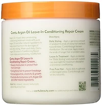 Crème réparatrice revitalisante sans rinçage à l'huile d'argan Hydrate pour protéger les cheveux des dommages