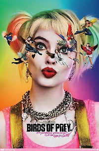 DC Comics Movie Birds Of Prey - Teaser Wall Poster, 22.375" x 34"