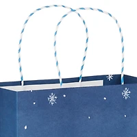 Assortiment de sacs-cadeaux Hallmark de Noël, paquet de 5 grands sacs (Rouges, verts et bleus)