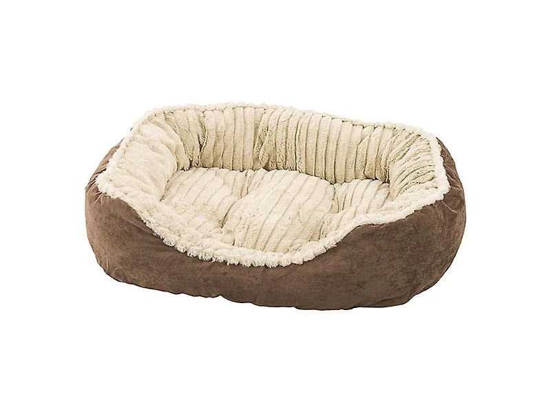 Sleep Zone Lit pour Chien en Peluche Sculpté