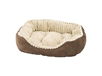 Sleep Zone Lit pour Chien en Peluche Sculpté