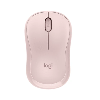 Logitech Silent Souris Sans Fil Ambidextre avec Récepteur USB Rose