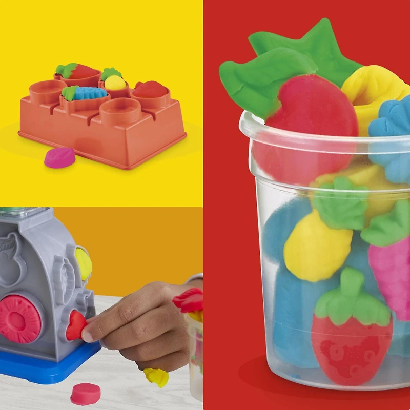 Play-Doh, coffret Tourbillon de smoothies, jouet avec pâte à modeler