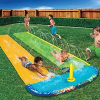 BANZAI Arroseur Capture The Flag Racing Slip 'N Slide