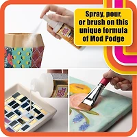 Mod Podge Ultra Spray On All-in-One Glue and Sealer, Gloss Finish, 8 fl oz