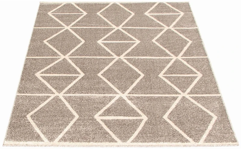 ECARPET Living Room Bedroom Carpet, Geometric Indoor Area Rug Ana Collection