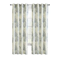 Loft Living Leszno filtrant la lumière panneau de rideau à œillets 50 x 63 in Bleu