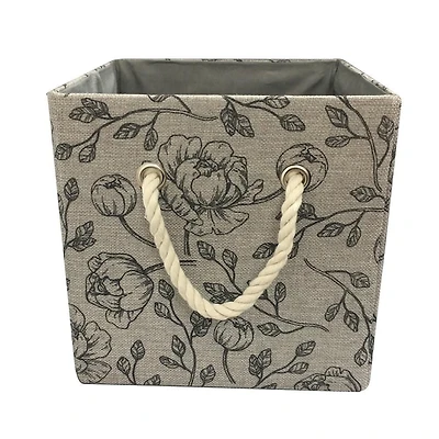Cube de tissu hometrends avec poignée Rangement pliable