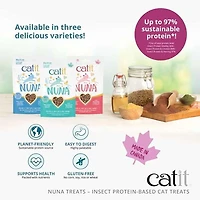 Catit Nuna Insect Protein Medley, Cat Treats 60 G