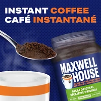 Café instantané décaféiné Maxwell House 150g