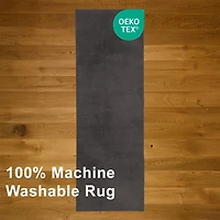 Tapis Elion Lavable A la Machine Contemporain/Moderne pour Salon, Chambre, Salle Manger, Entrée, Couloir et Plus Encore.