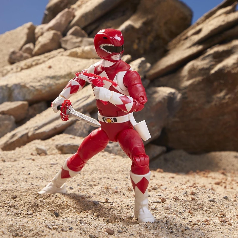 Power Rangers Lightning Collection -  Red Ranger, figurines articulées de collection de 15 cm