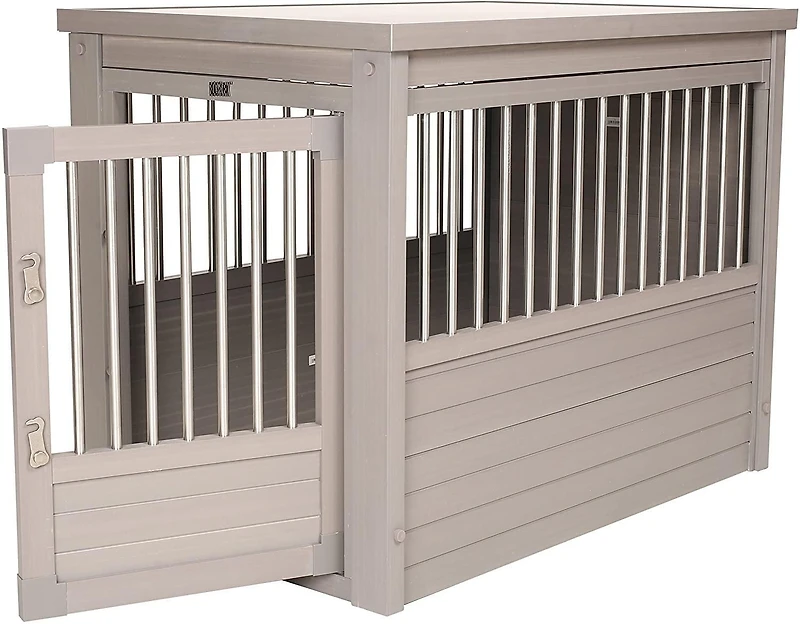 New Age Habitat n Home InnPlace Crate With Metal Spindles