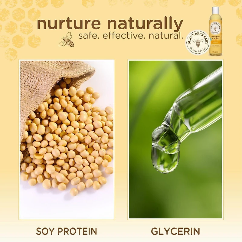 Burt’s Bees Baby Shampoo and Wash,, 235 mL